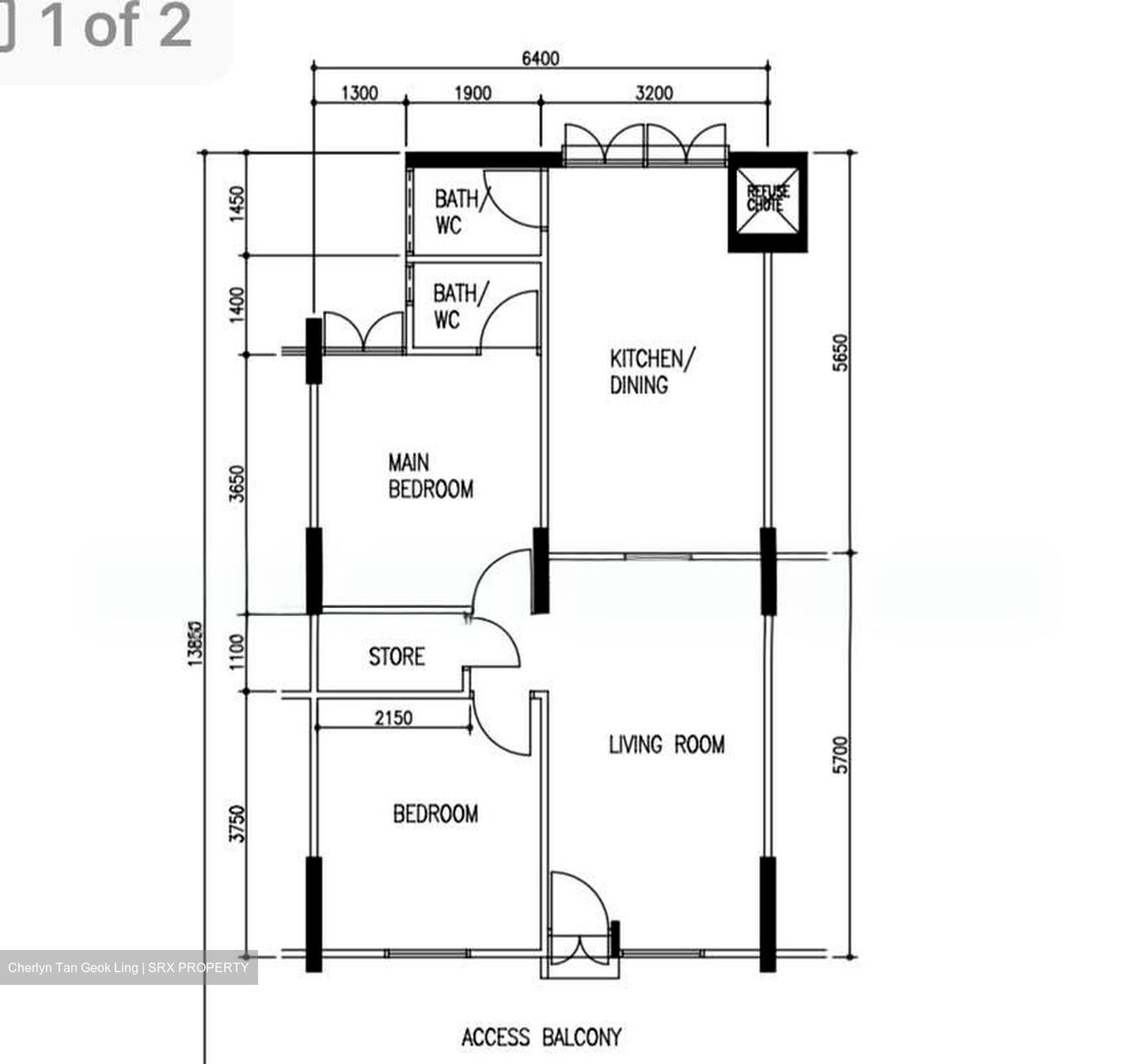 Blk 587 Cheng San Court (Ang Mo Kio), HDB 3 Rooms #602852341
